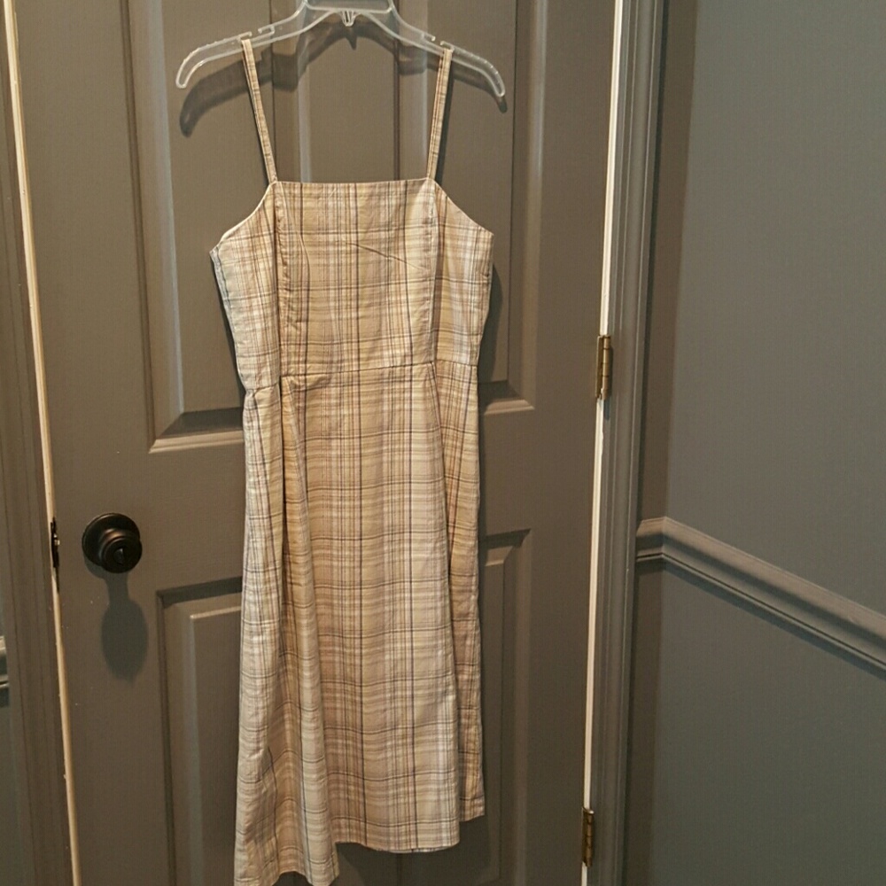 J Crew plaid sundress
